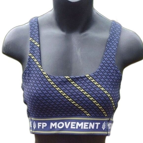FP Movement by Free People Other - FP Movement by Free People Never Better Logo Square Neck Sports Bra Size Small